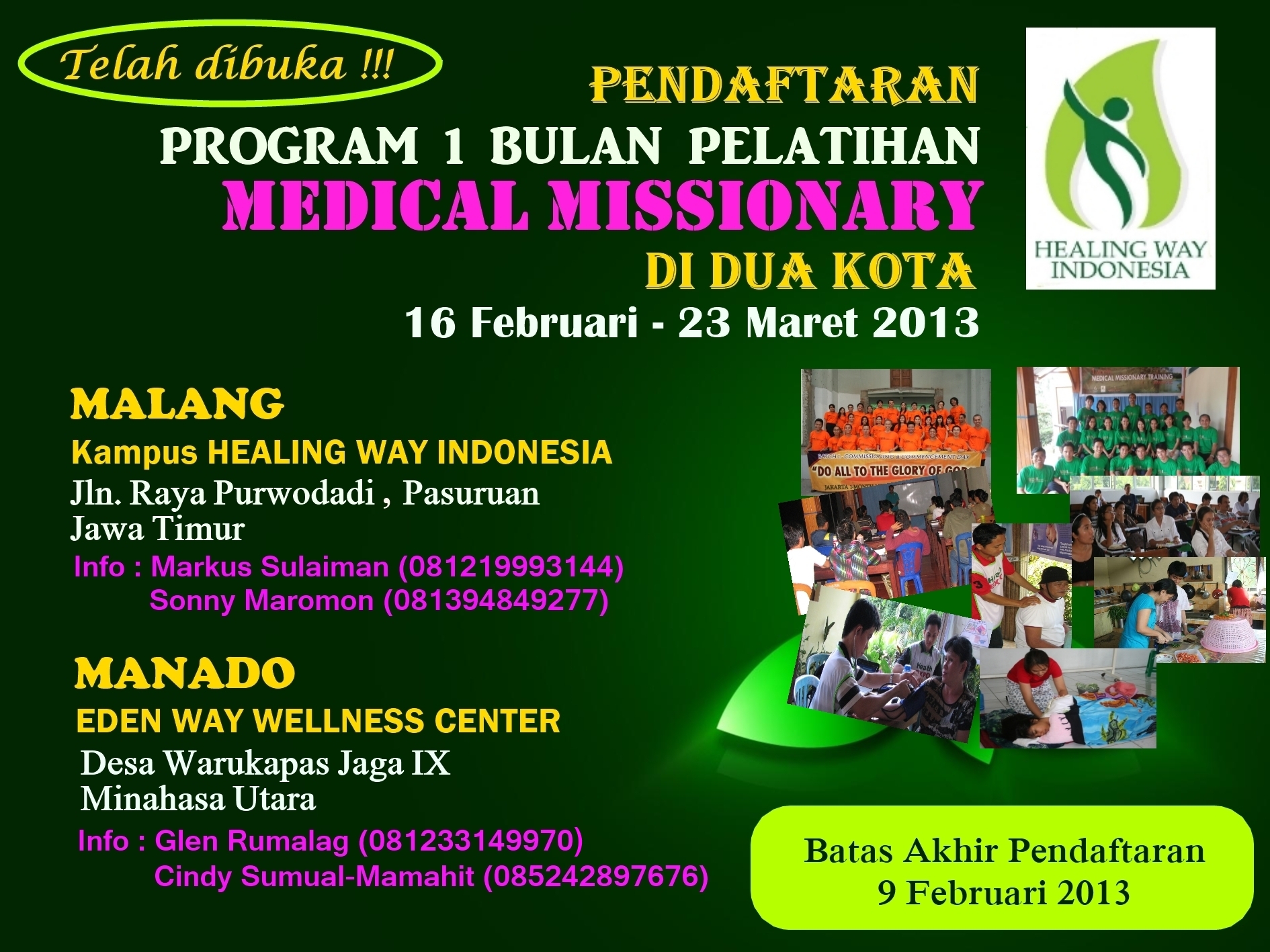 Promosikan Gaya Hidup Sehat Alami Healing Way Latih Masyarakat